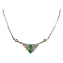 Christian Dior Necklace metal Silver Auth bs34222A-1