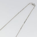 Christian Dior Necklace metal Silver Auth bs34222A-10