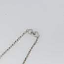 Christian Dior Necklace metal Silver Auth bs34222A-11