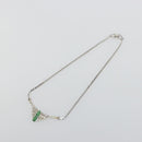 Christian Dior Necklace metal Silver Auth bs34222A-2