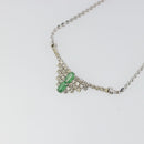 Christian Dior Necklace metal Silver Auth bs34222A-3
