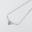 Christian Dior Necklace metal Silver Auth bs34222A-4