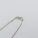 Christian Dior Necklace metal Silver Auth bs34222A-6