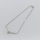 Christian Dior Necklace metal Silver Auth bs34222A-7