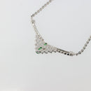 Christian Dior Necklace metal Silver Auth bs34222A-8