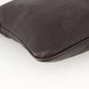 GUCCI Shoulder Bag Leather Brown Silver 233329 Auth bs34228-15