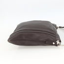 GUCCI Shoulder Bag Leather Brown Silver 233329 Auth bs34228-4