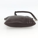 GUCCI Shoulder Bag Leather Brown Silver 233329 Auth bs34228-5