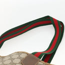 GUCCI GG Supreme Web Sherry Line Tote Bag PVC Beige 39 02 003 Auth bs34229-8