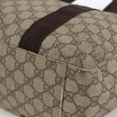GUCCI GG Supreme Tote Bag PVC Beige 141624 Auth bs34230-10