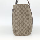 GUCCI GG Supreme Tote Bag PVC Beige 141624 Auth bs34230-5