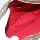 Chloe Clutch Bag Leather Brown Gold Auth bs34233-10