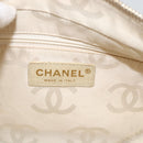 CHANEL Shoulder Bag Patent Leather Yellow Gold CC Auth bs34234-15