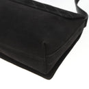 Salvatore Ferragamo Shoulder Bag Suede Black Gold Auth bs34238-15