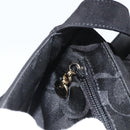 Salvatore Ferragamo Shoulder Bag Suede Black Gold Auth bs34238-19