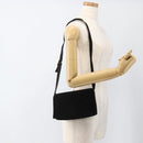Salvatore Ferragamo Shoulder Bag Suede Black Gold Auth bs34238-21
