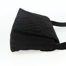 Salvatore Ferragamo Shoulder Bag Suede Black Gold Auth bs34238-4