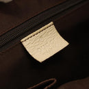 GUCCI GG Canvas Hand Bag Beige Gold 139552 Auth bs34241-15