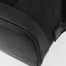 GUCCI GG Canvas Hand Bag Black Gold 92734 Auth bs34247-9