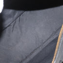 GUCCI GG Canvas Hand Bag Black Gold 92734 Auth bs34247-11