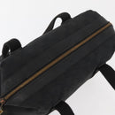 GUCCI GG Canvas Hand Bag Black Gold 92734 Auth bs34247-6