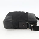 GUCCI GG Canvas Guccissima Shoulder Bag Leather Black Silver 162783 Auth bs34249-5