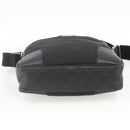 GUCCI GG Canvas Guccissima Shoulder Bag Leather Black Silver 162783 Auth bs34249-9