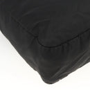 PRADA Tote Bag Nylon Black Silver Auth bs34250-16