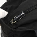 PRADA Tote Bag Nylon Black Silver Auth bs34250-10