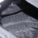 PRADA Tote Bag Nylon Black Silver Auth bs34250-11