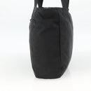 PRADA Tote Bag Nylon Black Silver Auth bs34250-4