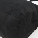 PRADA Hand Bag Nylon Black Silver Auth bs34251-9