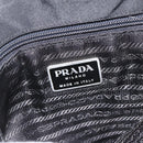 PRADA Hand Bag Nylon Black Silver Auth bs34251-18