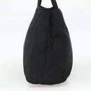 PRADA Hand Bag Nylon Black Silver Auth bs34251-4