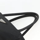 PRADA Hand Bag Nylon Black Silver Auth bs34251-8
