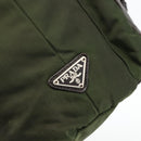 PRADA Backpack Nylon Green Silver Auth bs34256-19