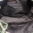 PRADA Backpack Nylon Green Silver Auth bs34256-11