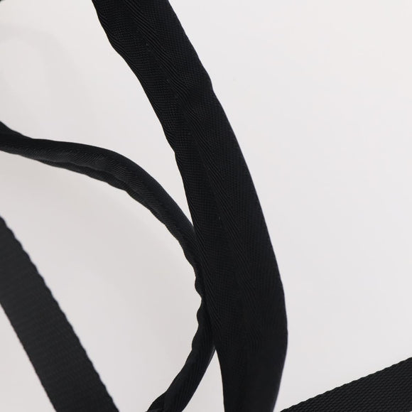 PRADA Backpack Nylon Black Silver Auth bs34260