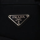 PRADA Backpack Nylon Black Silver Auth bs34260-20