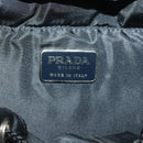 PRADA Backpack Nylon Black Silver Auth bs34260-26