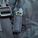 PRADA Backpack Nylon Black Silver Auth bs34260-27