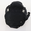 PRADA Backpack Nylon Black Silver Auth bs34260-6
