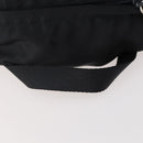 PRADA Backpack Nylon Black Silver Auth bs34260-7