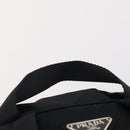 PRADA Backpack Nylon Black Silver Auth bs34260-14
