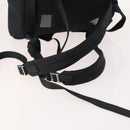 PRADA Backpack Nylon Black Silver Auth bs34260-8