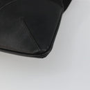 PRADA Hand Bag Nylon Black Silver Auth bs34261-9