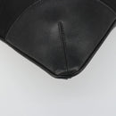 PRADA Hand Bag Nylon Black Silver Auth bs34261-14