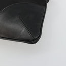 PRADA Hand Bag Nylon Black Silver Auth bs34261-15