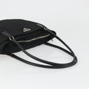 PRADA Hand Bag Nylon Black Silver Auth bs34261-7