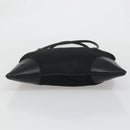 PRADA Hand Bag Nylon Black Silver Auth bs34261-5